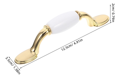 Elegante Armario Simple De Aleación De Zinc Con Asa De Cajón
