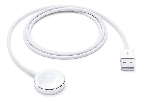 Cable de carga compatible con Apple Watch Series 2, 3, 4, 5, color blanco