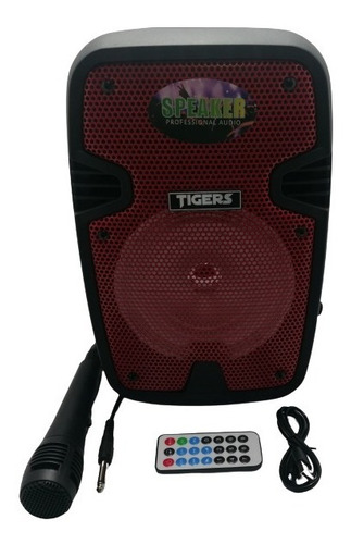Parlante Cabina De Sonido Profesional Bt + Microfono 6.5'