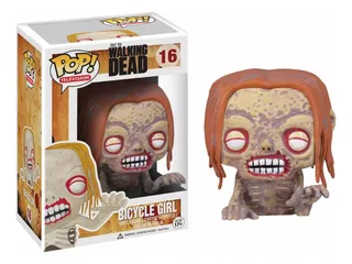 Funko Pop Bicycle Girl #16 The Walking Dead Descontinuado