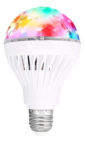 Lampara Disco E27 Con Movimiento Rgb Bola Colores Fiesta Ax®