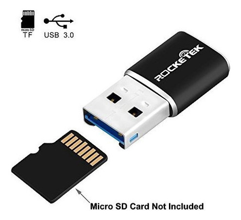 Adaptador De Lector De Tarjeta De Memoria Portatil Rocketek