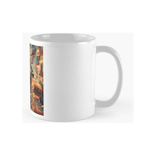 Taza Niño Tocando Violonchelo Arte Música Calidad Premium