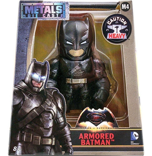 Batman Armored Jada Metals Die Cast M4 Bvs Original Lacrado