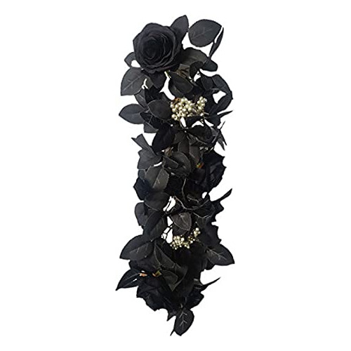 Zrswv Halloween Traga De Cesped Artificial Garland 2ngwx