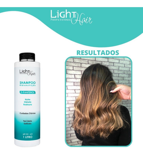 Shampoo D-pantenol Hidro Nutrição - 1l - Light Hair