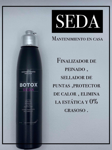 Seda De Botox Protector De Calor Para Cabello