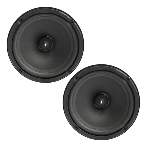 Par Alto Falante Porta Qvs 6 Polegadas 300w Rms Triaxial Vpk