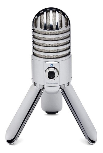 Imagem 1 de 1 de Microfone Samson Meteor Mic condensador  cardióide chrome plated