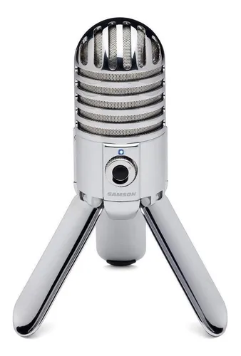 comprar Micrófono Samson Meteor Mic Condensador Cardioide color chrome plated