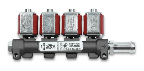 Injetor Apache Rampa Flauta Bico Sgv Ig1 Gnv 4cc