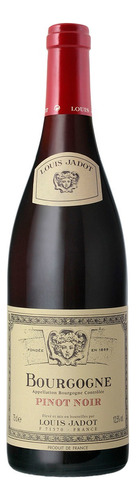 Vino Tinto Francés Louis Jadot Bourgogne Rouge Pinot Noir 750ml