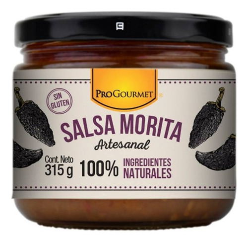 4 Pza Salsa Morita Progourmet Artesanal 315 G