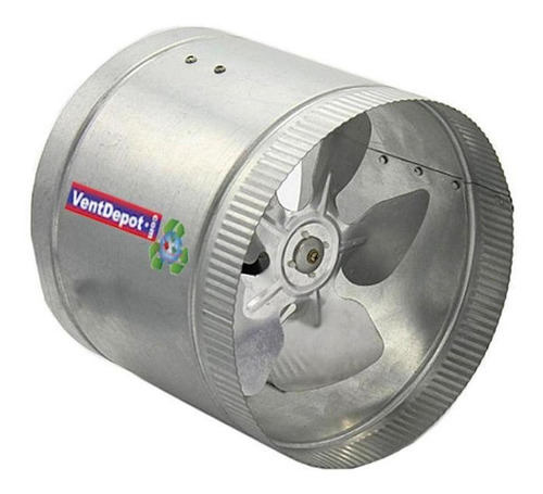 Aspas Metal Enfriamiento Duradero, Mxffr-001, 12 Ø, 4 Aspas, Color Gris