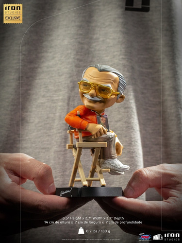 Imagem 8 de 8 de Stan Lee Minico Exclusico Ccxp 2020