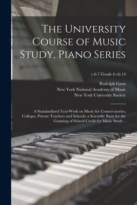 Libro The University Course Of Music Study, Piano Series;...