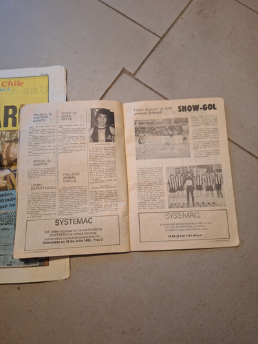 Antigua Revista Y Diario De Peñarol. La Voz Peñarolense (Usado)