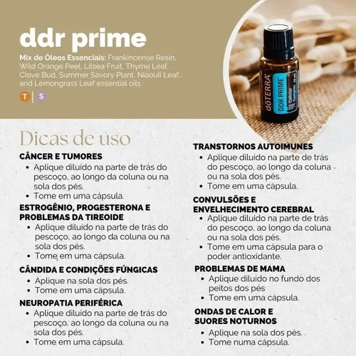 Óleo Essencial Ddr Prime 15ml - Aromaterapia - Doterra | MercadoLivre