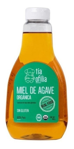 Miel De Agave Organica Sin Gluten 100% Pura 600g Endulzante