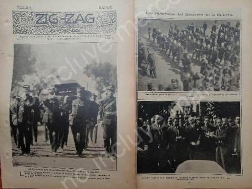Afiche Antiguo 1920 Funeral Del General. Benjamin Hill Pozos