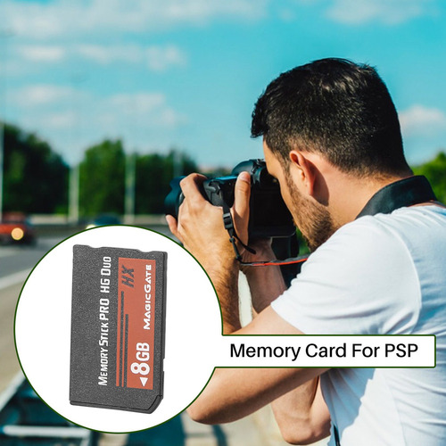 - Tarjeta Flash Memory Stick Ms Pro Duo De 8 Gb Para