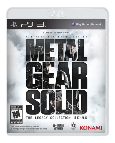 Metal Gear Solid: The Legacy Collection - Fisico - Ps3