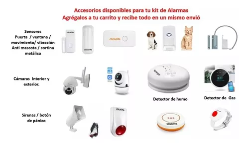 Alarma Para Casa Kit Ventanas De Seguridad Alarmas House Home Inalambrico  Sirena