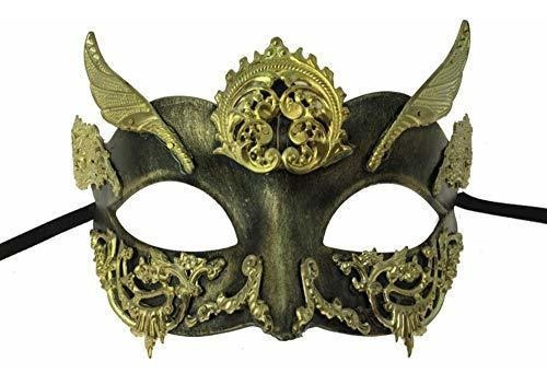 Women's Steampunk Half Adult Mask Venetian Greek Roman Costu