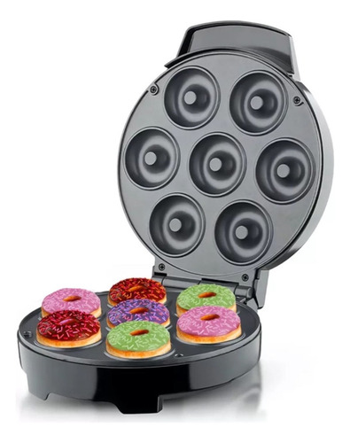 Maquina Mini Donas Electrica Cocina Oryx Antiadherente 220v