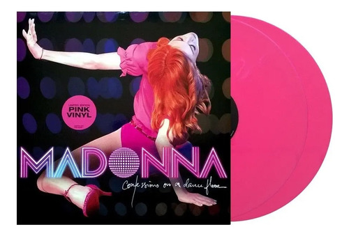 Madonna Confessions On A Dance Floor Vinyl Doble Rosa Nuevo