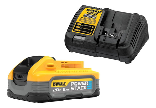 Kit Dewalt Dcbp520c Dcb115 + Dcbp520 Powerstack 5 Ah 20v