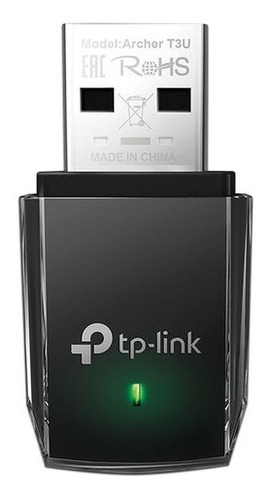 Mini Adaptador Usb Tp-link Archer T3u, Wireless Ac,  Dual