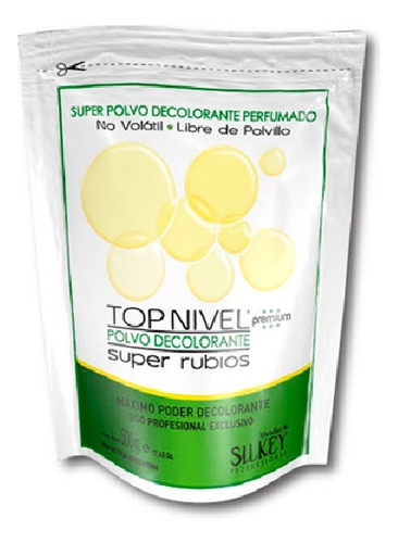 Polvo Decolorante Silkey 500 Gr - Profesional - Envío Gratis