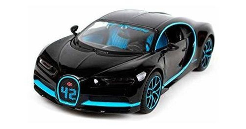 Bugatti Chiron 42 Hard Top, Negro - Maisto 31514bk - Tfk18