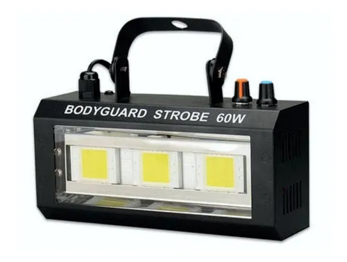 Strober Led Blanco 60w *3x20w Audiorit Auto Alto Poder Disco