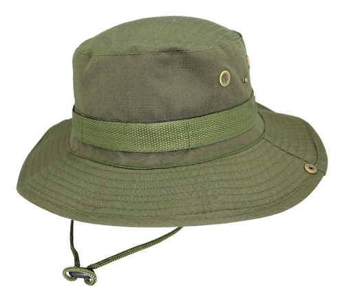 Sombrero Australiano Ripstop Con Ajuste Ideal Pesca Camping