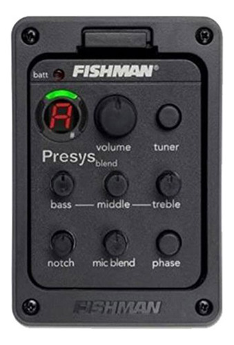 Preamplificador Fishman P. Blend 301 Mic P/acustica/criolla.