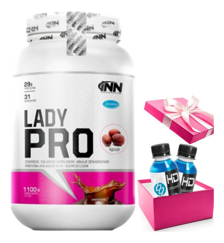 Lady Pro 1.100kg Proteina Para Mujer + Calidad Muscular