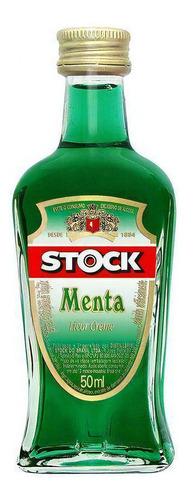 Licor Mini Menta Stock 50ml