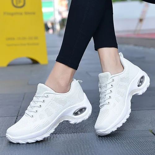 Zapatillas De Malla Transpirable Para Mujer