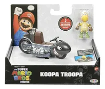Comprar Super Mario Bros Movie Koopa Troopa Con Kart De Fricción