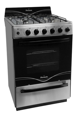 Cocina Florencia Acero Inoxidable 5538f Multigas Enc Elect