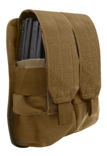 Porta Cargador Molle Doble Fx-05 G36 G3 Cafe 600d Rothco