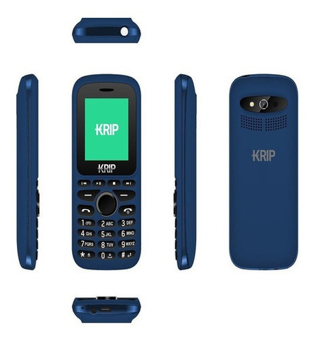 Teléfono Celular Básico Krip K1 Dual Sim 2g Camara Bluetooth
