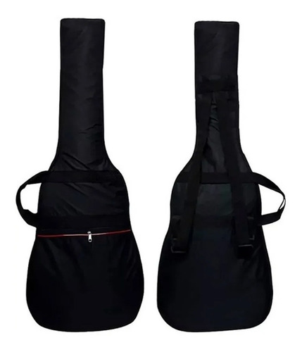 Funda Acolchada, Impermeable, Mochila Guitarras Y Bajo + Púa