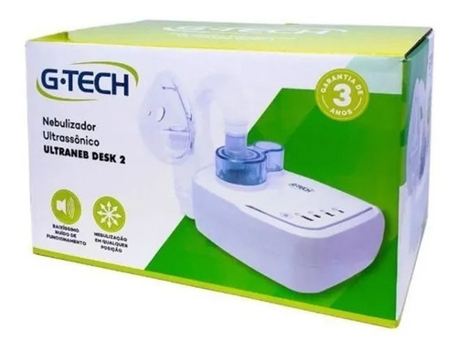 Nebulizador Ultrassônico G-tech Ultraneb Desk 2 Branco 