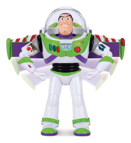 Toy Story Buzz Lightyear Mattel Disney Pixar 12 Con Sonido 