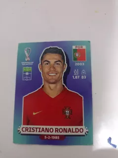 Figura Album Panini Por 18, Cristiano Ronaldo