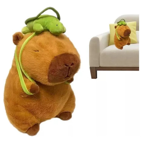 Muñeco Capibara De Peluche Realista Y Bonito, Juguete Para N