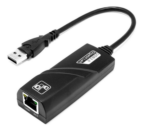 Adaptador De Red Lan Rj45 Gig 10/100/1000 Mbps A Usb 3.0